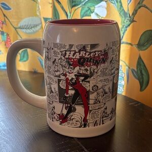VINTAGE Harley Quinn Ceramic Beer Stein